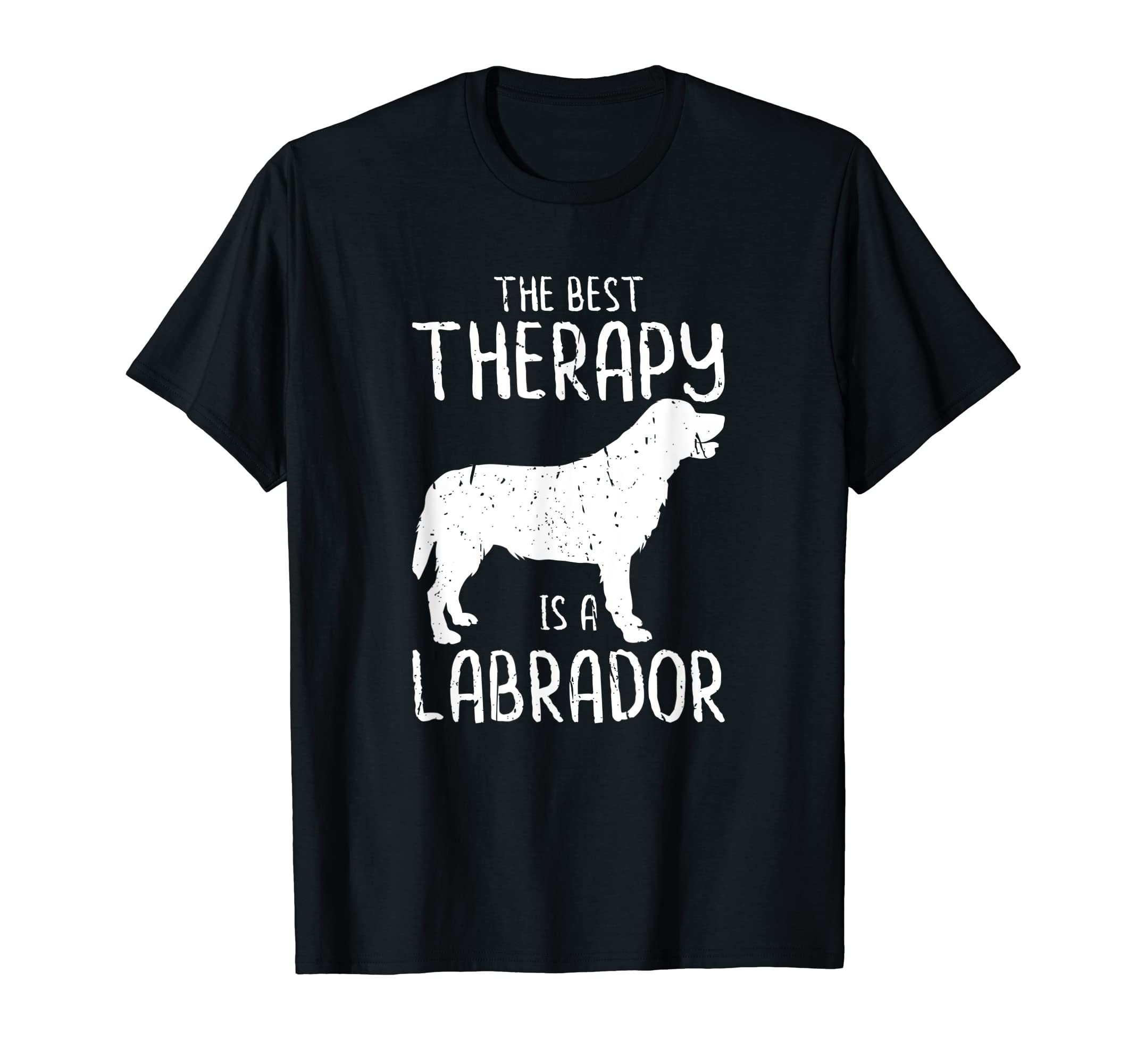 Best Therapy Is Labrador Labrador T-Shirt - Custom Art Print for Adults - T-Shirt, Sweatshirt, Hoodie
