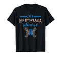 Hip Dysplasia Warrior Butterfly T-Shirt - Casual Everyday Wear Men Women - T-Shirt, Sweatshirt, Hoodie