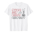 Purr Sip Read Repeat Cat Coffee Book T-Shirt - Fun Novelty Design Unisex - T-Shirt, Sweatshirt, Hoodie