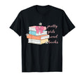 Floral Bookish Crew Pretty Read Books T-Shirt - Unique Graphic Unisex - T-Shirt, Sweatshirt, Hoodie