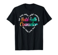 Mental Health Counselor Heart Word T-Shirt - Trendy Graphic for Adults - T-Shirt, Sweatshirt, Hoodie