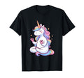 Meditation Unicorn Yoga Pose T-Shirt - Casual Everyday Wear for Adults - T-Shirt, Sweatshirt, Hoodie