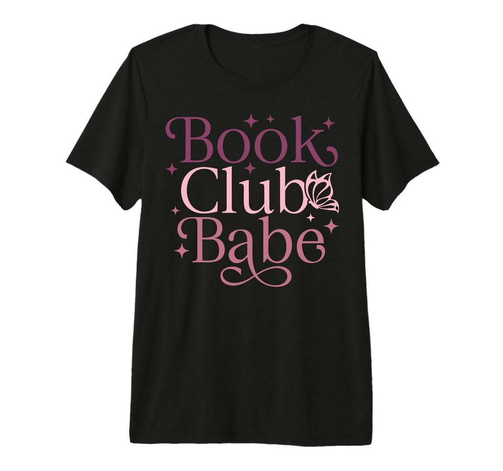 Book Club Babe Book Lover Tri Blend T-Shirt - Trendy Graphic for Adults - T-Shirt, Sweatshirt, Hoodie