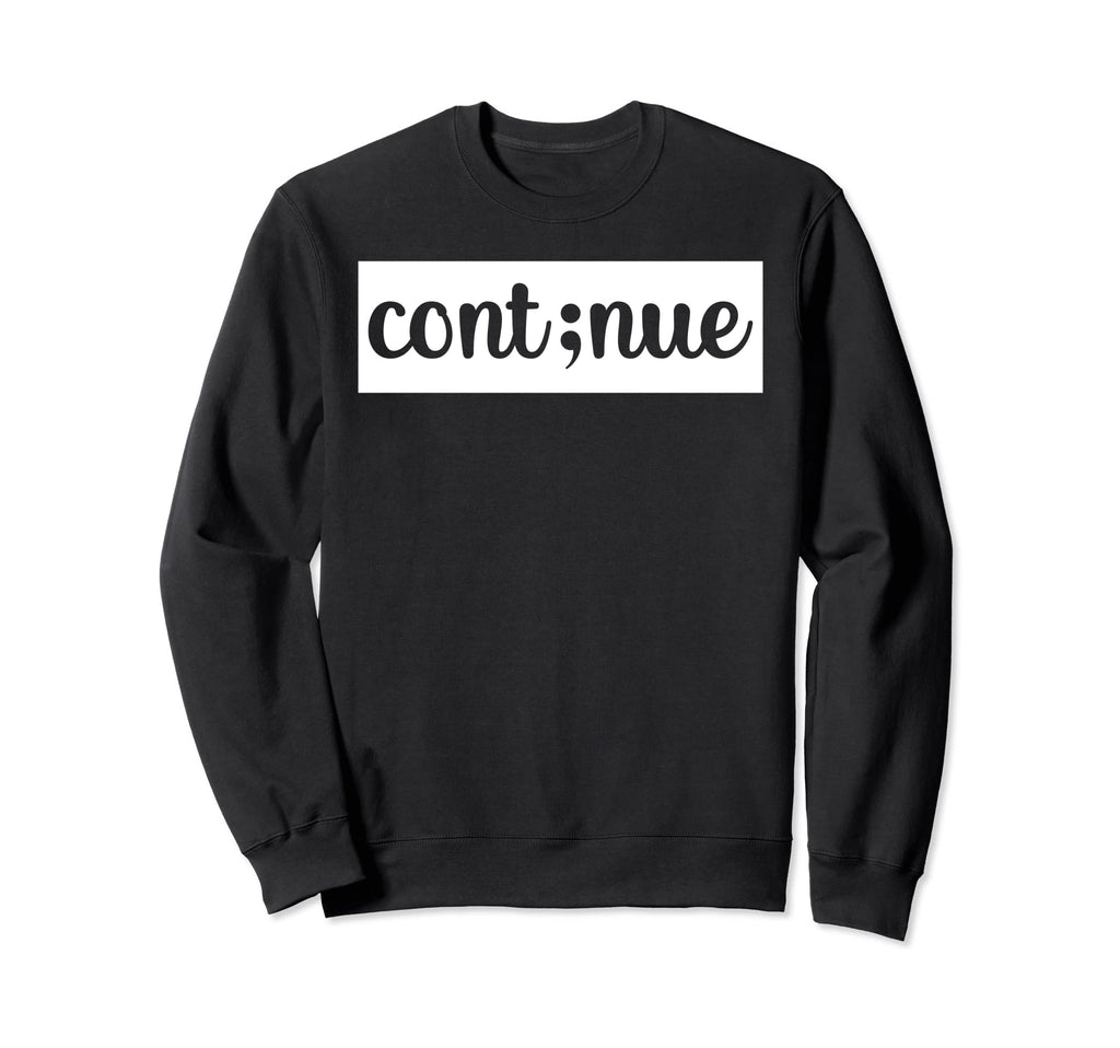 Suicide Prevention Awareness Sweatshirt - Minimalist Print Men Women - T-Shirt, Sweatshirt, Hoodie