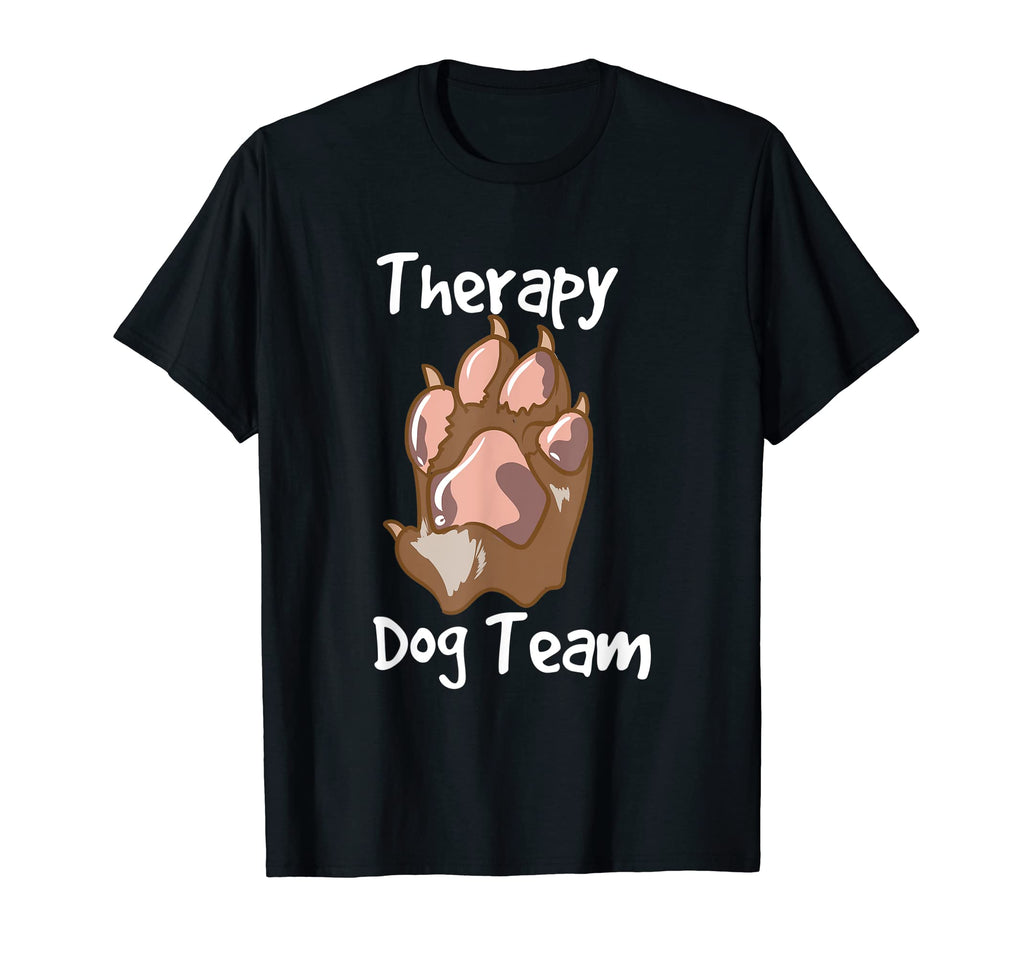 Therapy Dog Team T-Shirt - Custom Art Print Men Women - T-Shirt, Sweatshirt, Hoodie