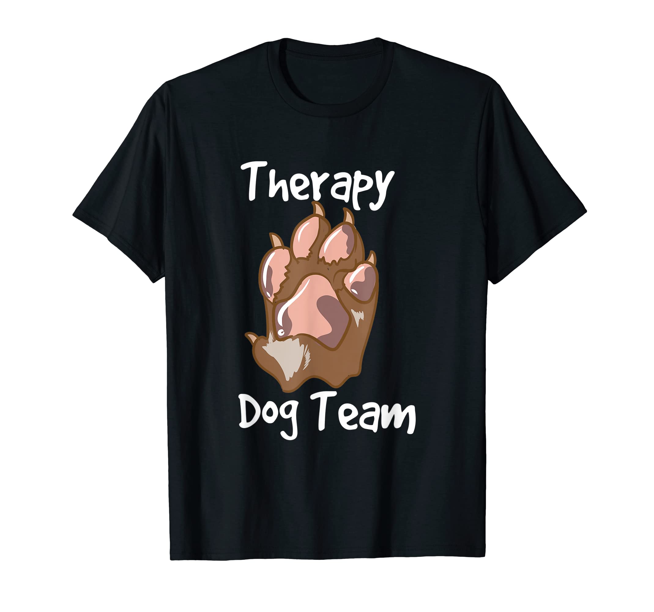 Therapy Dog Team T-Shirt - Custom Art Print Men Women - T-Shirt, Sweatshirt, Hoodie