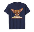 Chihuahua Dog Reading Book Love To T-Shirt - Streetwear Style Men Women - T-Shirt, Sweatshirt, Hoodie