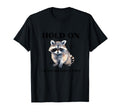 Raccoon Hold Im Overstimulated Add T-Shirt - Aesthetic Graphic Unisex - T-Shirt, Sweatshirt, Hoodie
