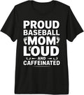 Funny Baseball Mom Unisex T-shirt, Sweatshirt, Hoodie, Long Sleeve Tee - T-Shirt, Sweatshirt, Hoodie