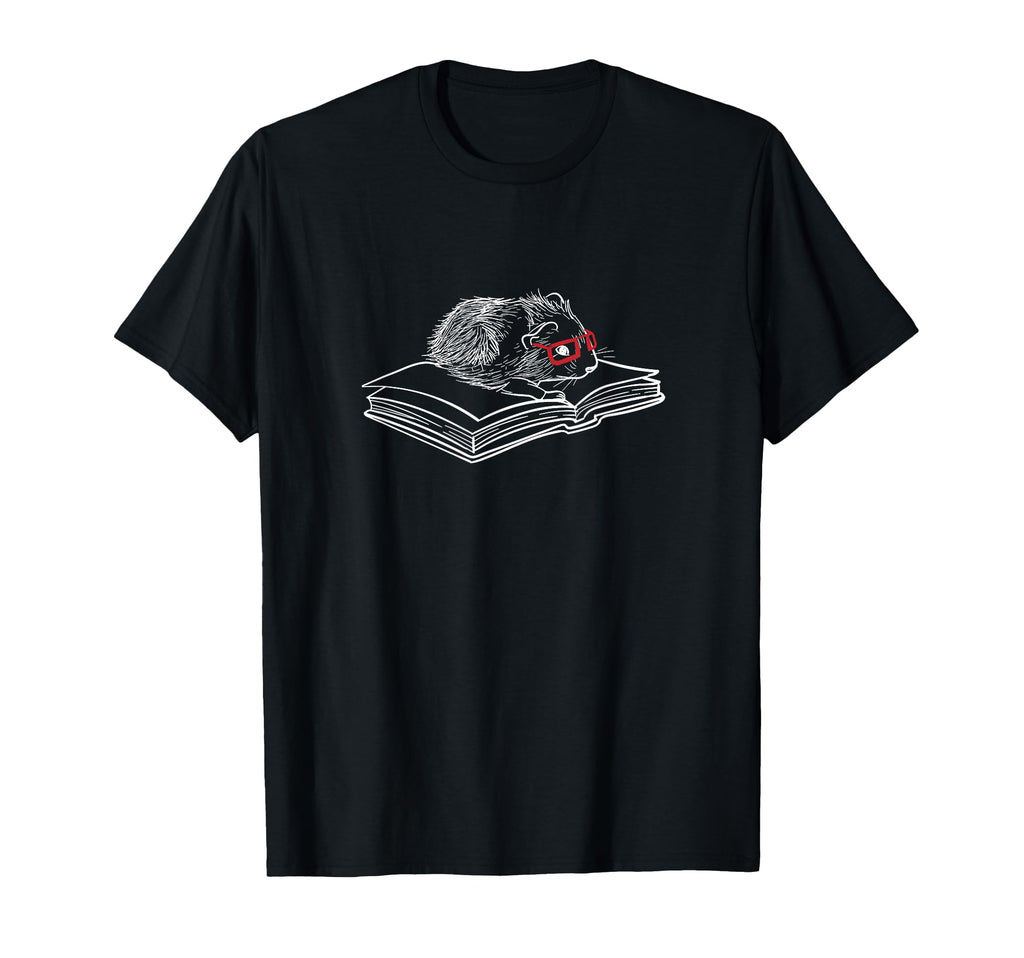 Books And Guinea Pigs Reading T-Shirt - Trendy Graphic for Adults - T-Shirt, Sweatshirt, Hoodie