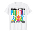 Morning Meditation Bliss Yoga T-Shirt - Trendy Graphic Men Women - T-Shirt, Sweatshirt, Hoodie