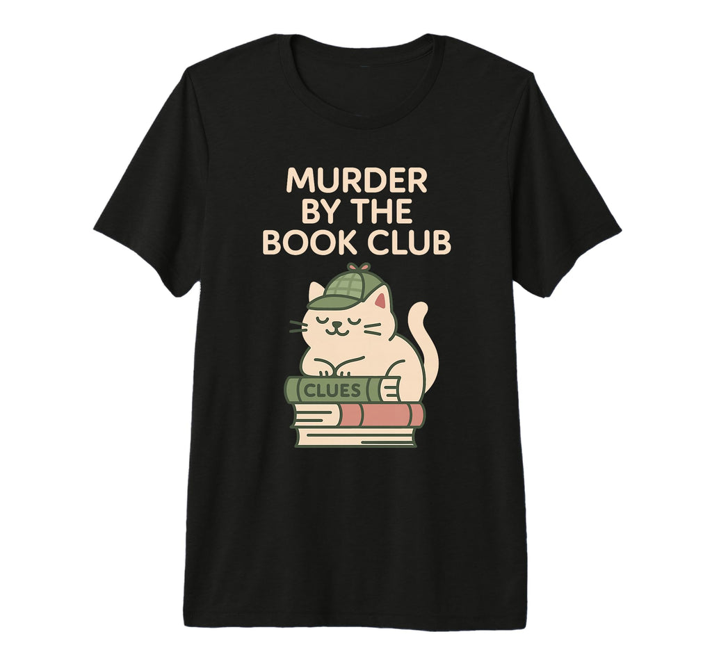 Cozy Crime Club Mystery Reader Bookish T-Shirt - Aesthetic Graphic Unisex - T-Shirt, Sweatshirt, Hoodie