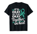 Its Okay To Not Be Okay World Mental T-Shirt - Trendy Graphic for Adults - T-Shirt, Sweatshirt, Hoodie