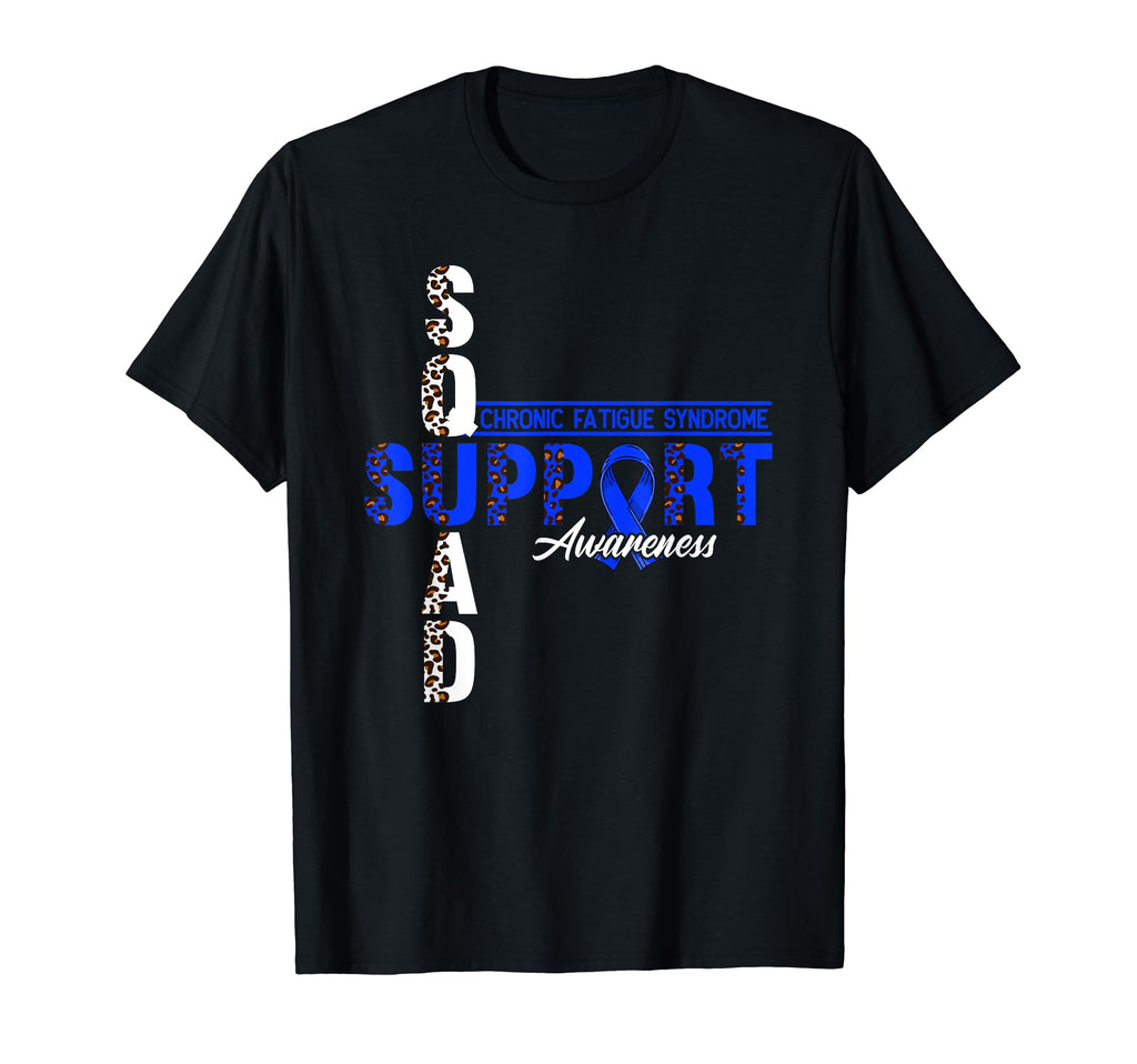 Support Awareness Squad I Me Cfs Chronic T-Shirt - Unique Graphic Unisex - T-Shirt, Sweatshirt, Hoodie