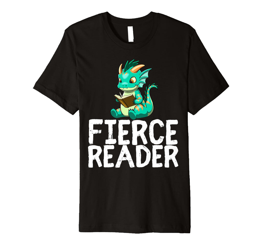 Dragon Reading Book Worm Nerd School T-Shirt - Casual Everyday Wear Unisex - T-Shirt, Sweatshirt, Hoodie