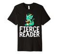 Dragon Reading Book Worm Nerd School T-Shirt - Casual Everyday Wear Unisex - T-Shirt, Sweatshirt, Hoodie