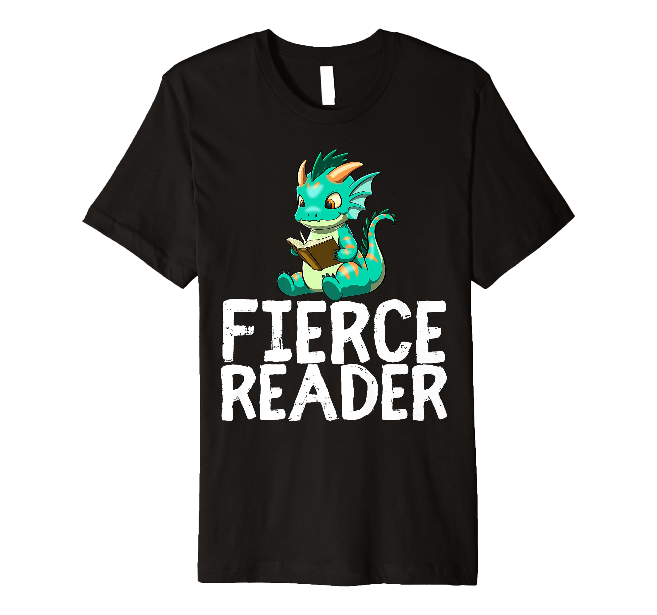 Dragon Reading Book Worm Nerd School T-Shirt - Casual Everyday Wear Unisex - T-Shirt, Sweatshirt, Hoodie