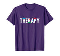 Therapy Therapy Mental Health Hoodie - Fun Novelty Design for Adults - T-Shirt, Sweatshirt, Hoodie