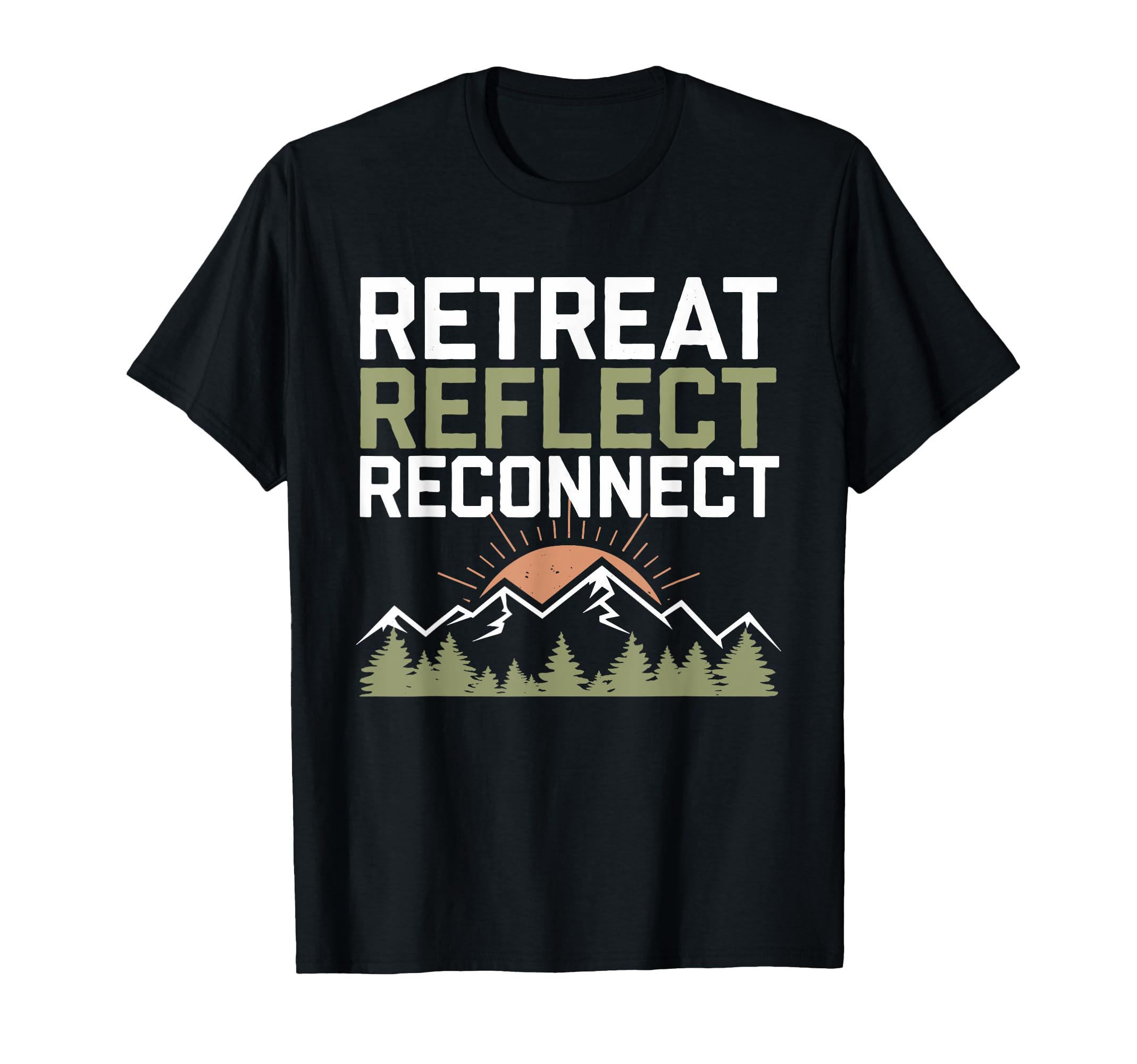 Silent Retreat Participants T-Shirt - Novelty Apparel Men Women - T-Shirt, Sweatshirt, Hoodie