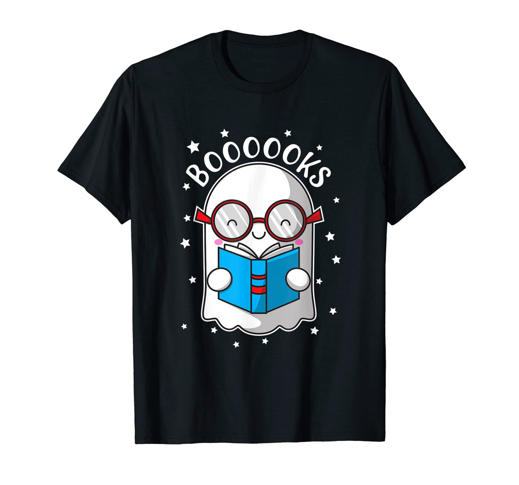 Halloween Ghost Book And Funny Nerd T-Shirt - Fun Novelty Design Unisex - T-Shirt, Sweatshirt, Hoodie