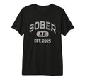 Normalize Sober Af Est 2025 Aa T-Shirt - Custom Art Print for Adults - T-Shirt, Sweatshirt, Hoodie