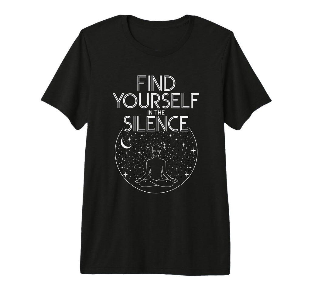 Silent Retreat Participants Mindfulness T-Shirt - Unique Graphic Men Women - T-Shirt, Sweatshirt, Hoodie
