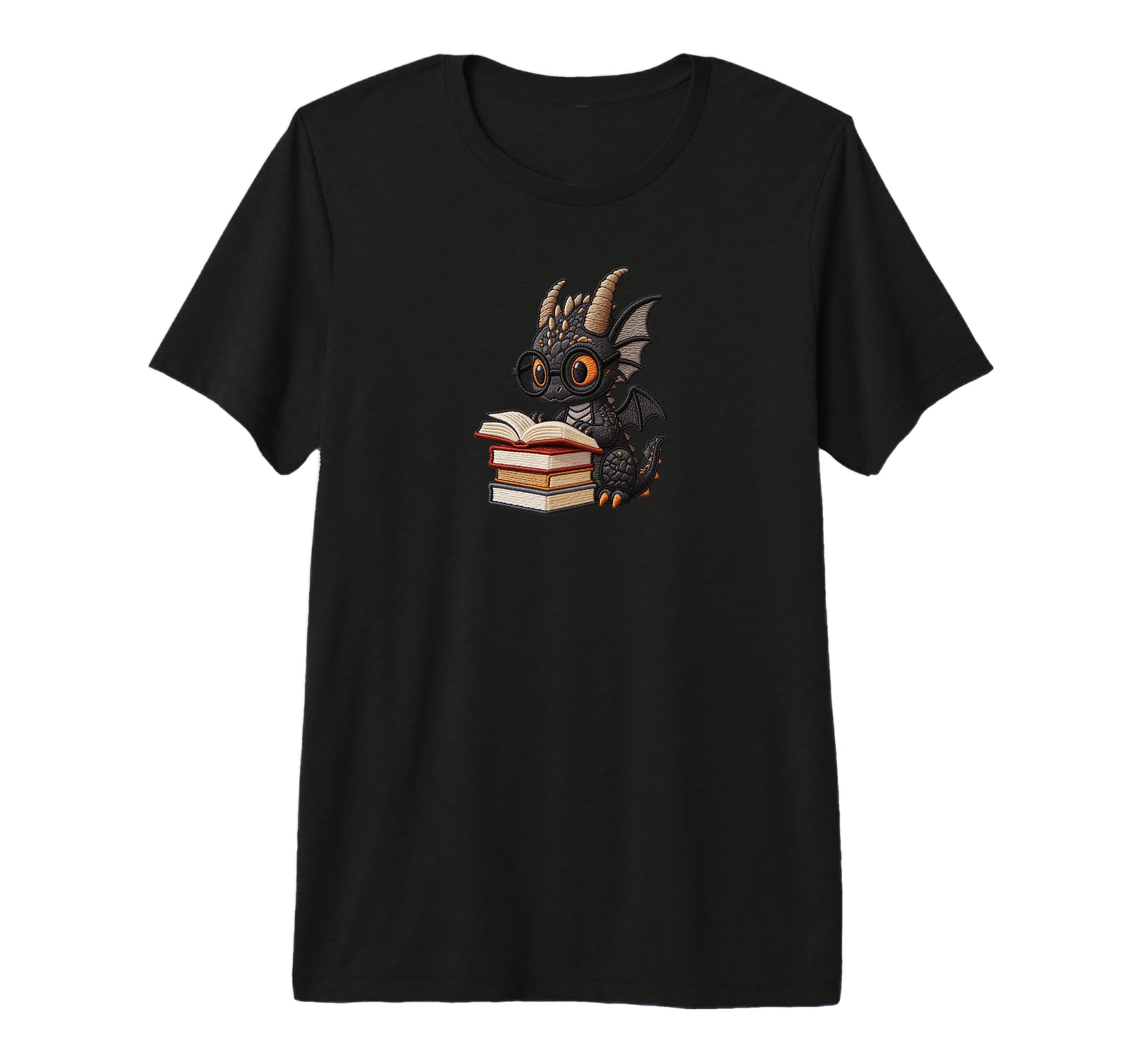 Sweet Dragon Glasses And Book Book T-Shirt - Aesthetic Graphic for Adults - T-Shirt, Sweatshirt, Hoodie