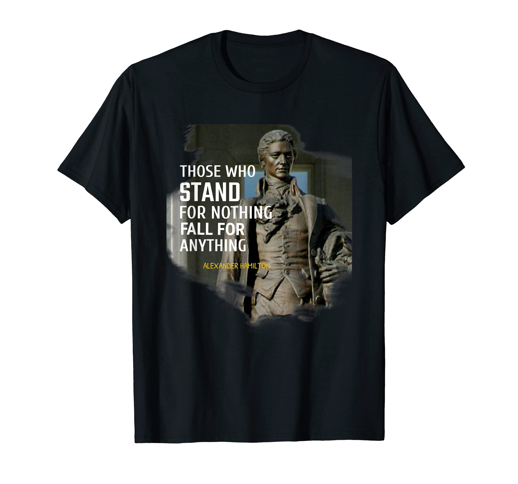 Hamilton History Usa Hamilton Stand T-Shirt - Unique Graphic for Adults - T-Shirt, Sweatshirt, Hoodie