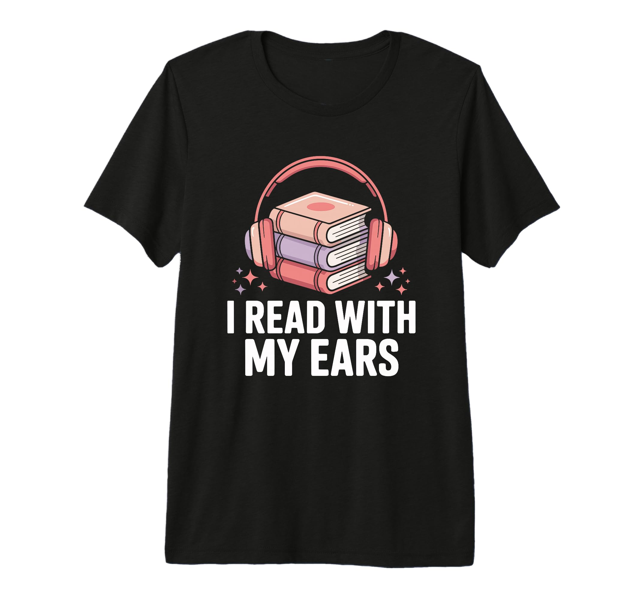 Funny Audiobook Book Club Bookish Tri T-Shirt - Graphic Print Men Women - T-Shirt, Sweatshirt, Hoodie