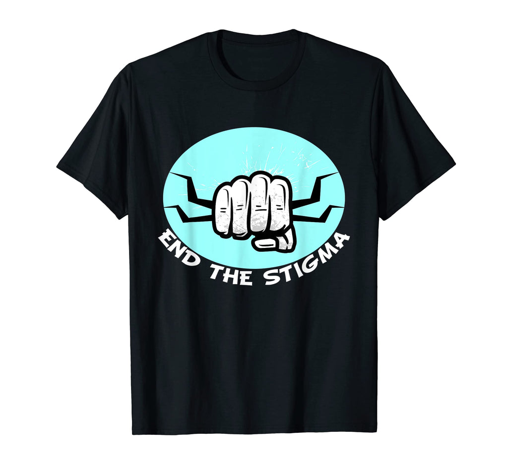 End Stigma Sexual Assault Awareness T-Shirt - Custom Art Print Unisex - T-Shirt, Sweatshirt, Hoodie