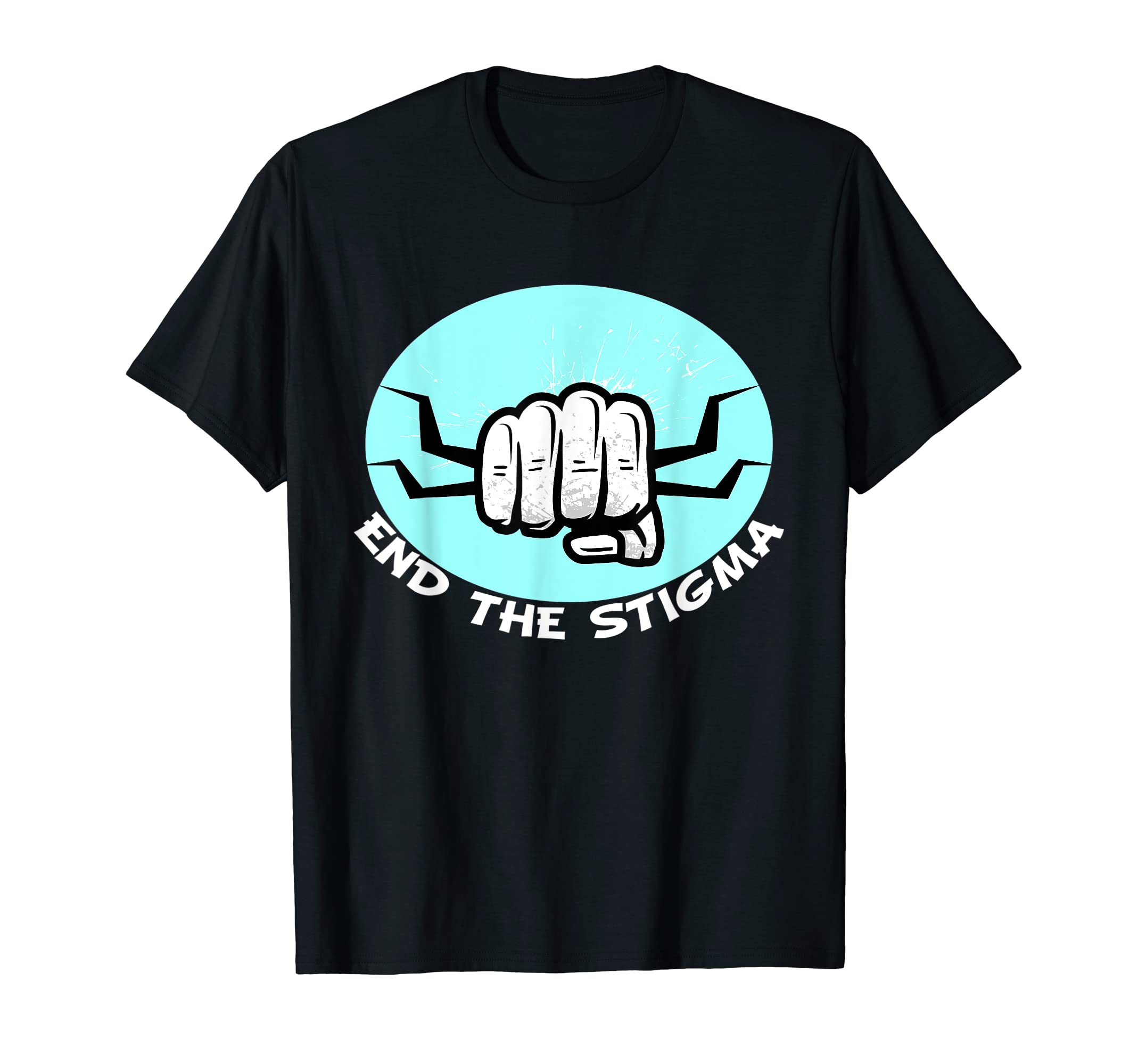 End Stigma Sexual Assault Awareness T-Shirt - Custom Art Print Unisex - T-Shirt, Sweatshirt, Hoodie