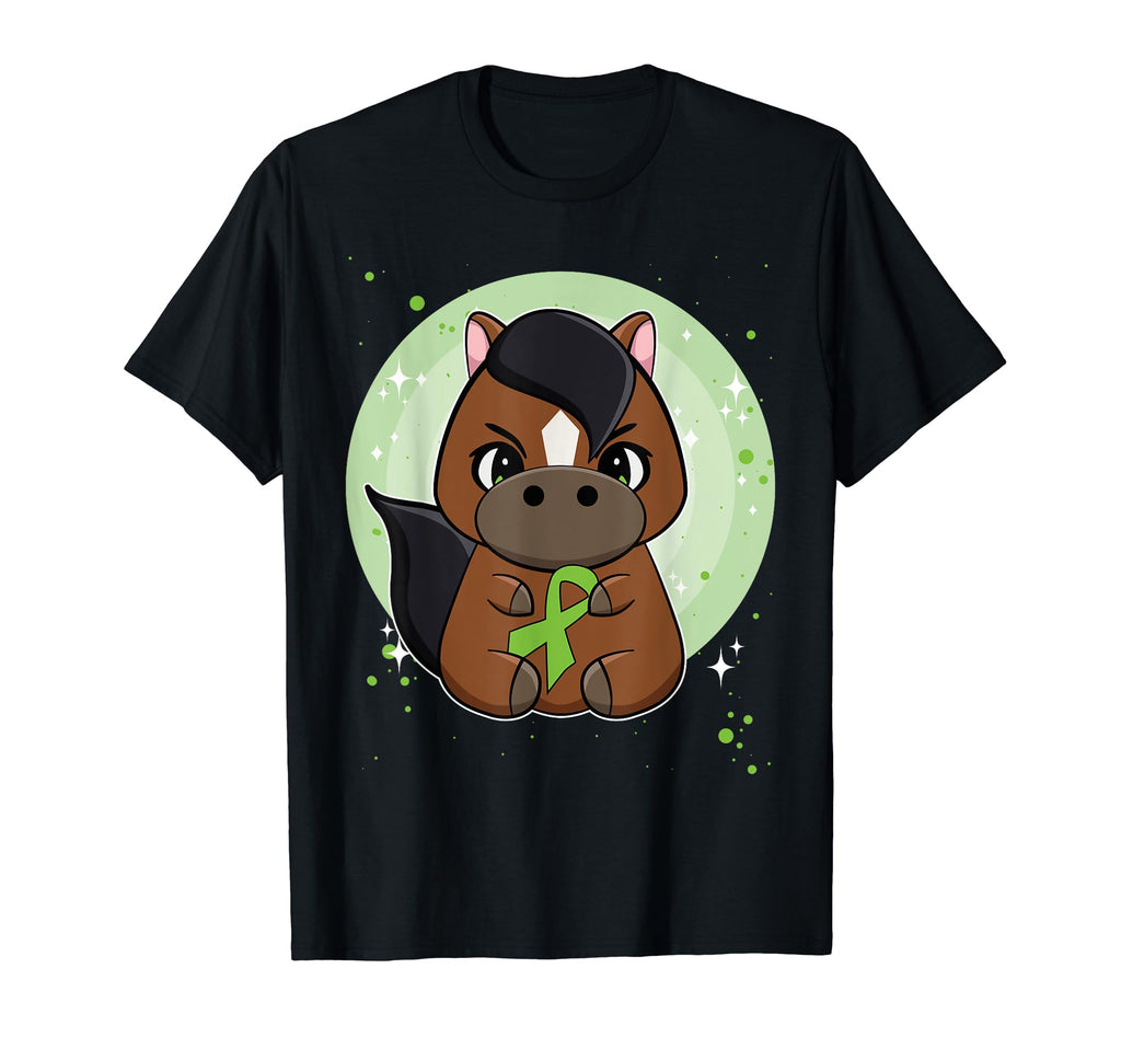 Thoroughbred Horse Ribbon Mental T-Shirt - Novelty Apparel Men Women - T-Shirt, Sweatshirt, Hoodie