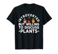 Introverted But Willing To Discuss T-Shirt - Minimalist Print Men Women - T-Shirt, Sweatshirt, Hoodie