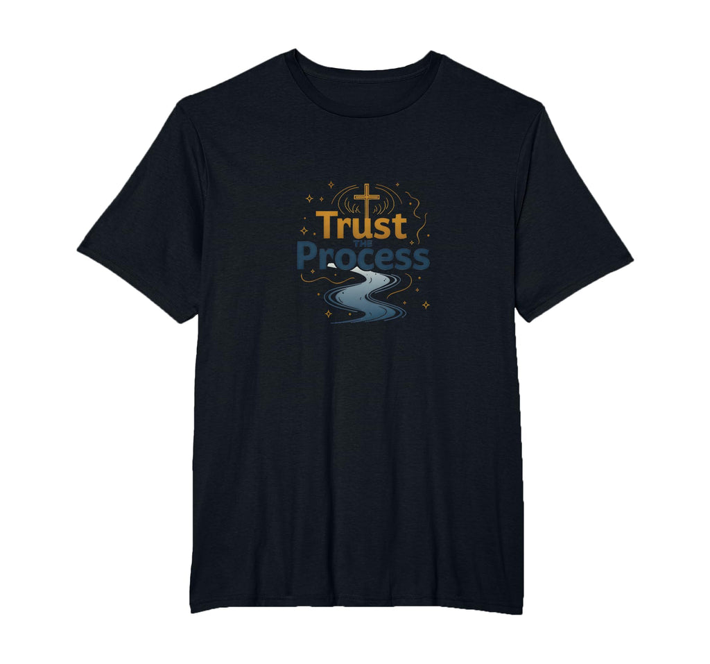 Jesus Saves Trust Process T-Shirt - Fun Novelty Design for Adults - T-Shirt, Sweatshirt, Hoodie
