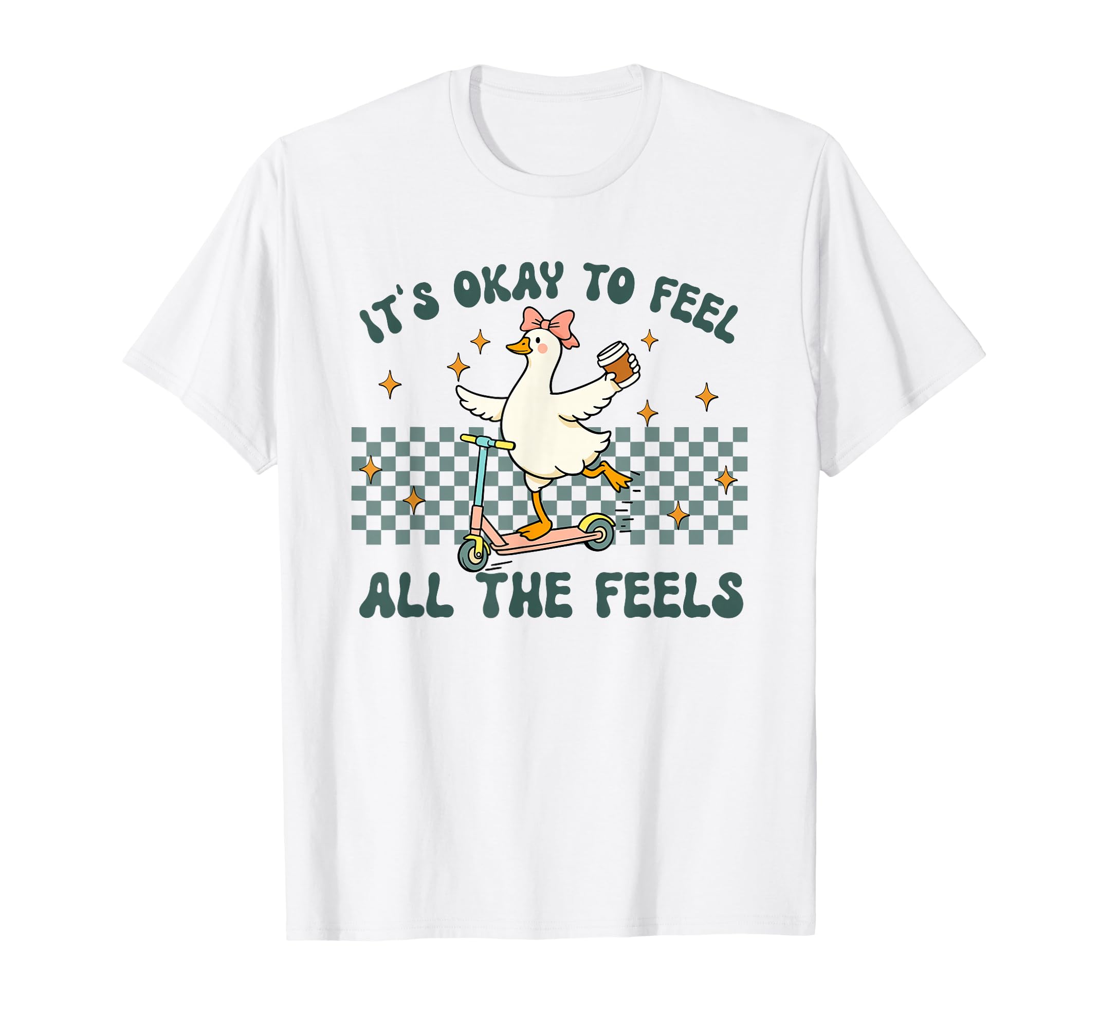 Its Okay To Feel All Feels Mental T-Shirt - Streetwear Style for Adults - T-Shirt, Sweatshirt, Hoodie