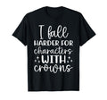 I Fall Characters W Crowns Fantasy Book T-Shirt - Custom Art Print Unisex - T-Shirt, Sweatshirt, Hoodie