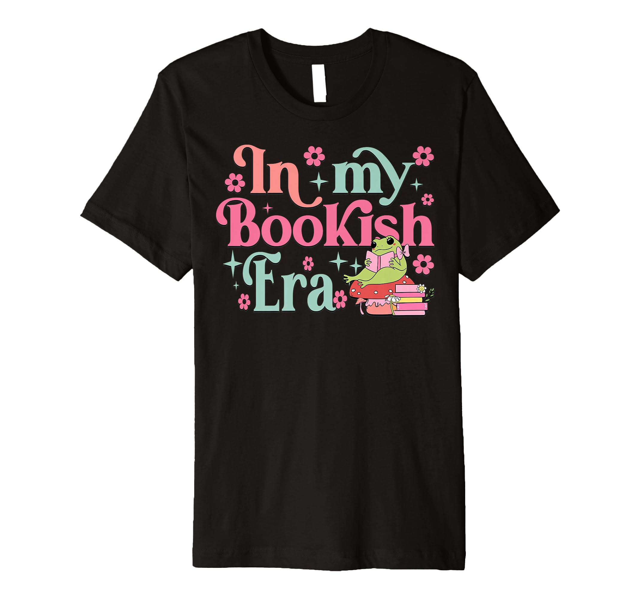 My Bookish Era Book Lover Frog Lover T-Shirt - Aesthetic Graphic Men Women - T-Shirt, Sweatshirt, Hoodie