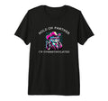 Hold Partner Im Overstimulated Funny Cat T-Shirt - Novelty Apparel Unisex - T-Shirt, Sweatshirt, Hoodie
