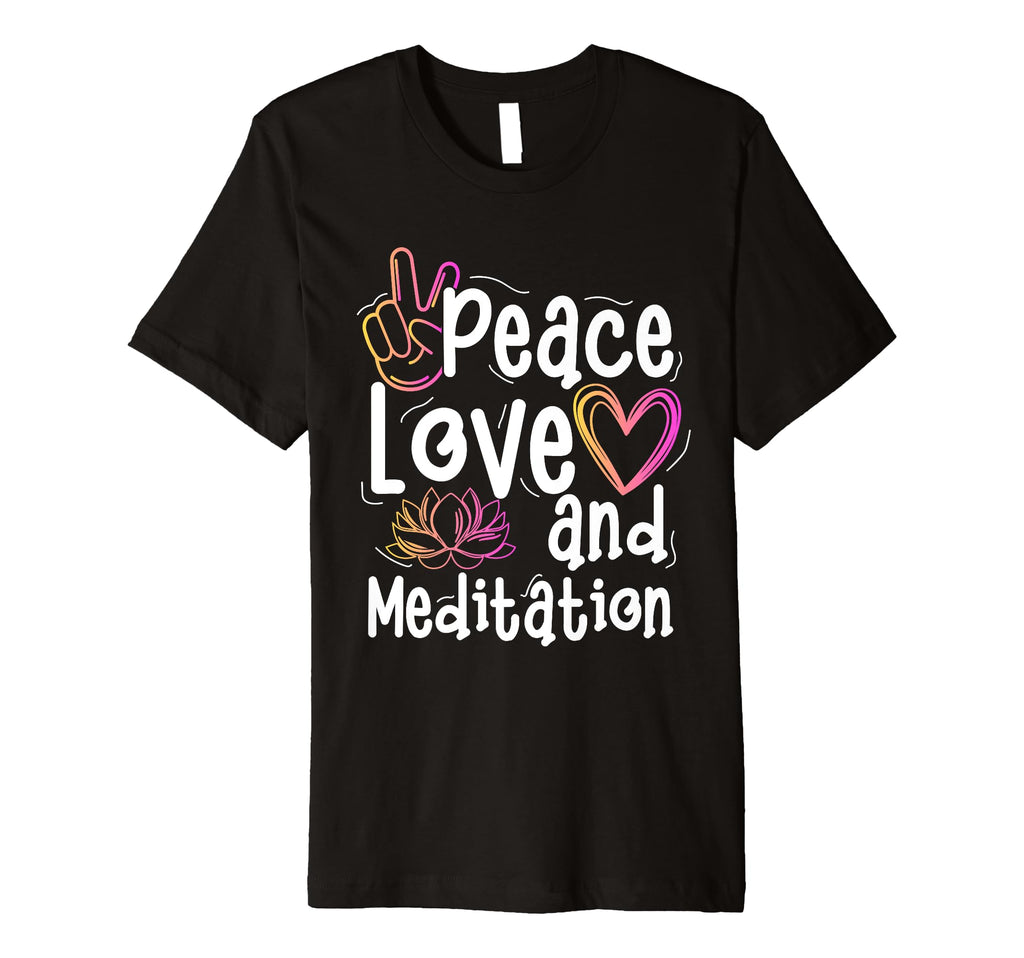 Meditation Yoga Spiritual Peace Namaste T-Shirt - Streetwear Style Unisex - T-Shirt, Sweatshirt, Hoodie
