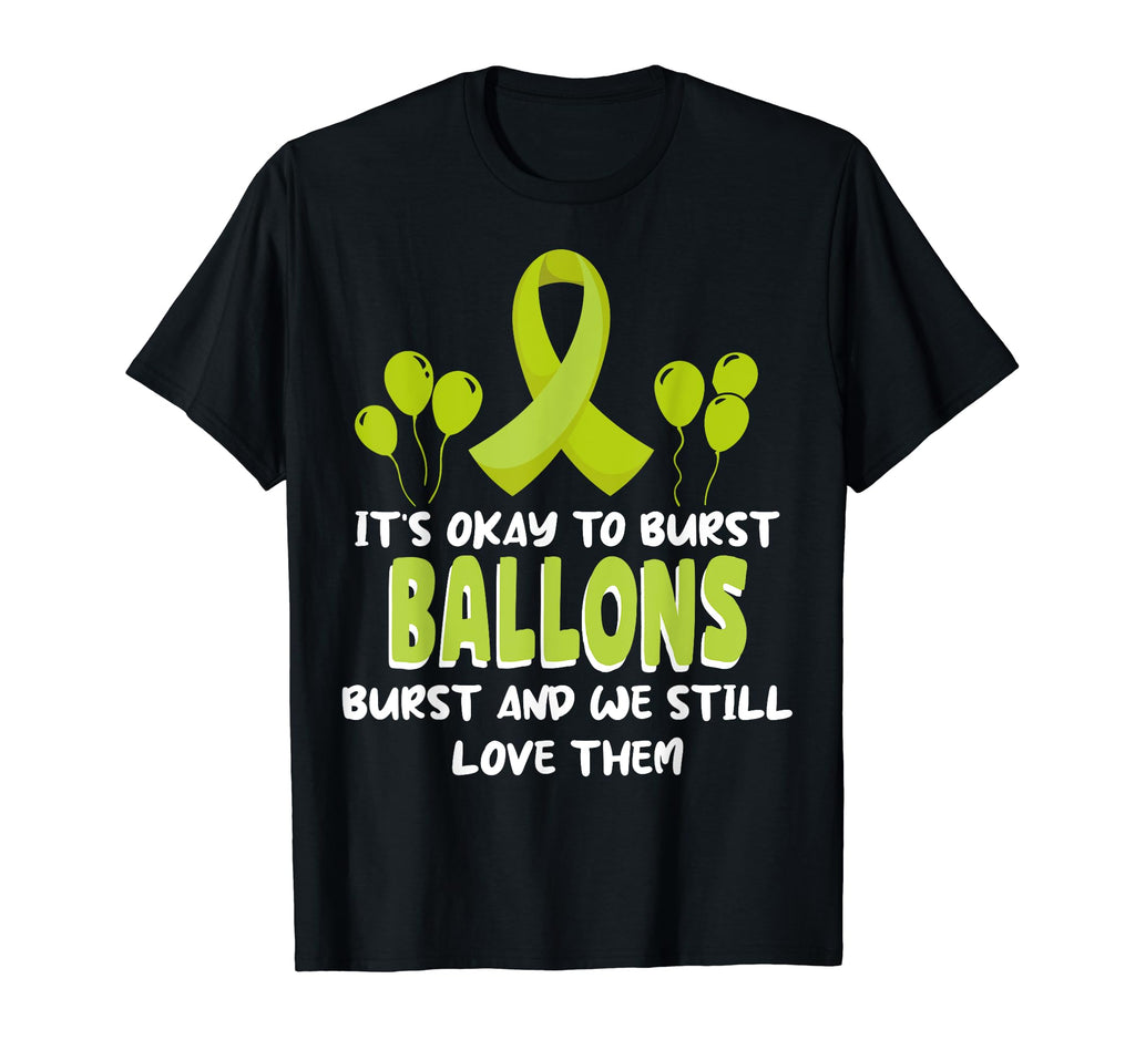 Balloons Burst Depression Mental T-Shirt - Fun Novelty Design Unisex - T-Shirt, Sweatshirt, Hoodie