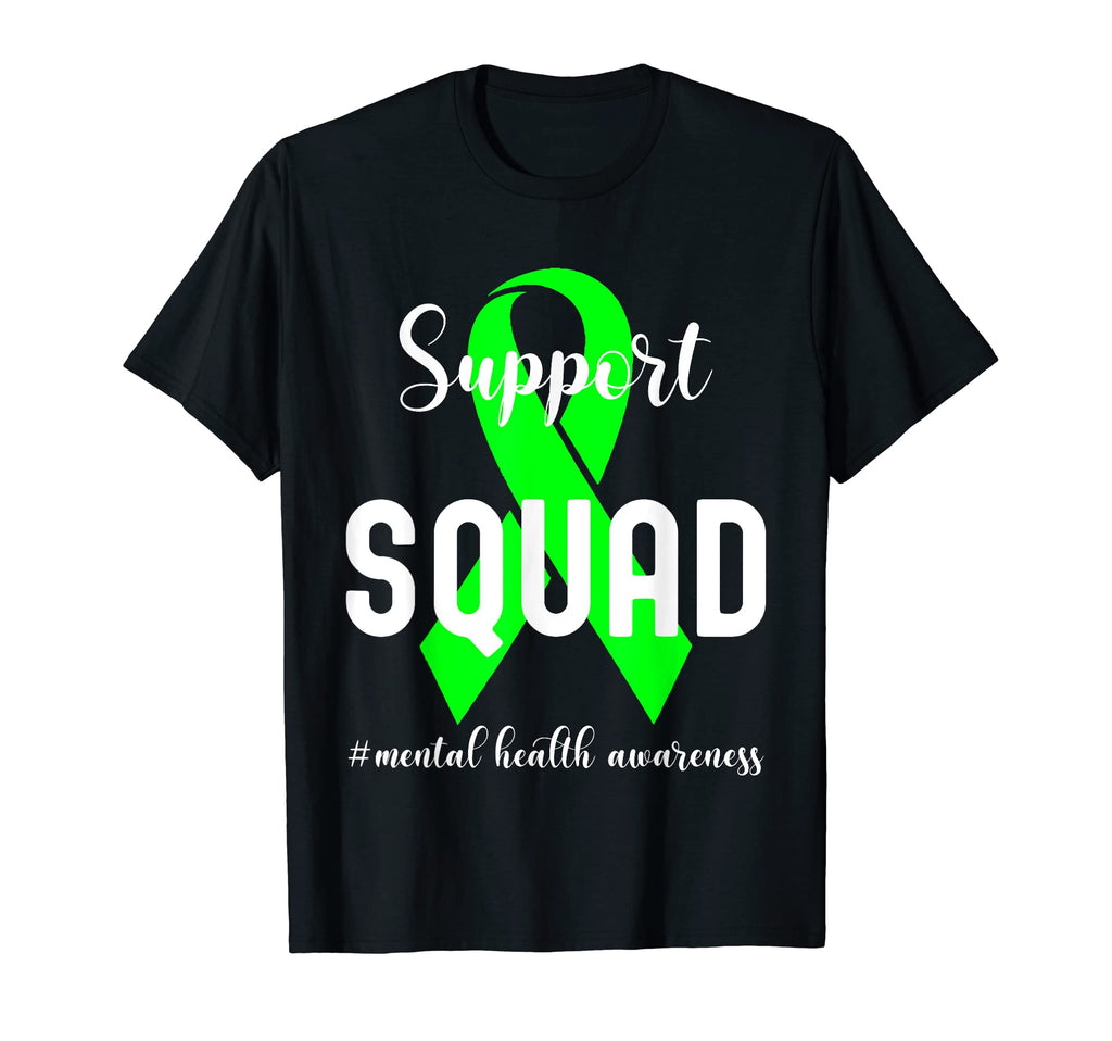 Mental Health Awareness Squad Mental T-Shirt - Unique Graphic for Adults - T-Shirt, Sweatshirt, Hoodie