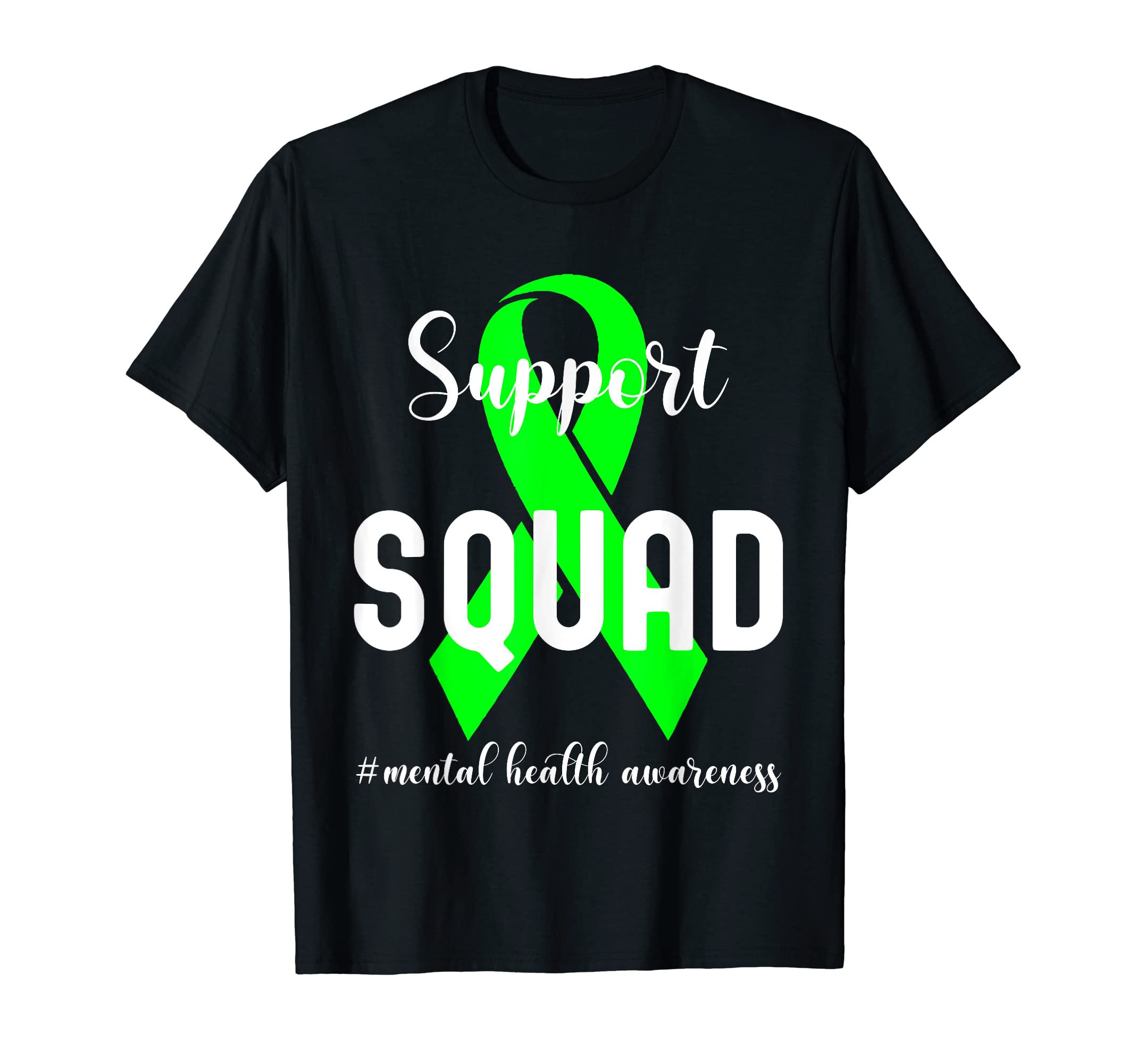 Mental Health Awareness Squad Mental T-Shirt - Unique Graphic for Adults - T-Shirt, Sweatshirt, Hoodie