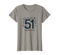 51 Living Plot Twist Birthday Gift Slate T-Shirt - Graphic Print Men Women - T-Shirt, Sweatshirt, Hoodie