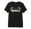 Dragon Reading Flowers Fantasy T-Shirt - Casual Everyday Wear Men Women - T-Shirt, Sweatshirt, Hoodie
