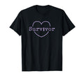 Survivor Semicolon Suicide Prevention T-Shirt - Novelty Apparel Men Women - T-Shirt, Sweatshirt, Hoodie