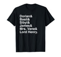 Picture Dorian Gray Character List T-Shirt - Novelty Apparel Men Women - T-Shirt, Sweatshirt, Hoodie