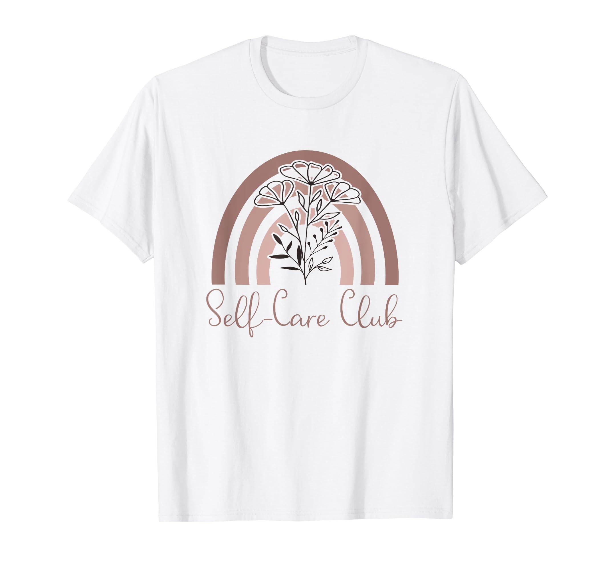 Self Care Club Mental Health Awareness T-Shirt - Trendy Graphic Unisex - T-Shirt, Sweatshirt, Hoodie
