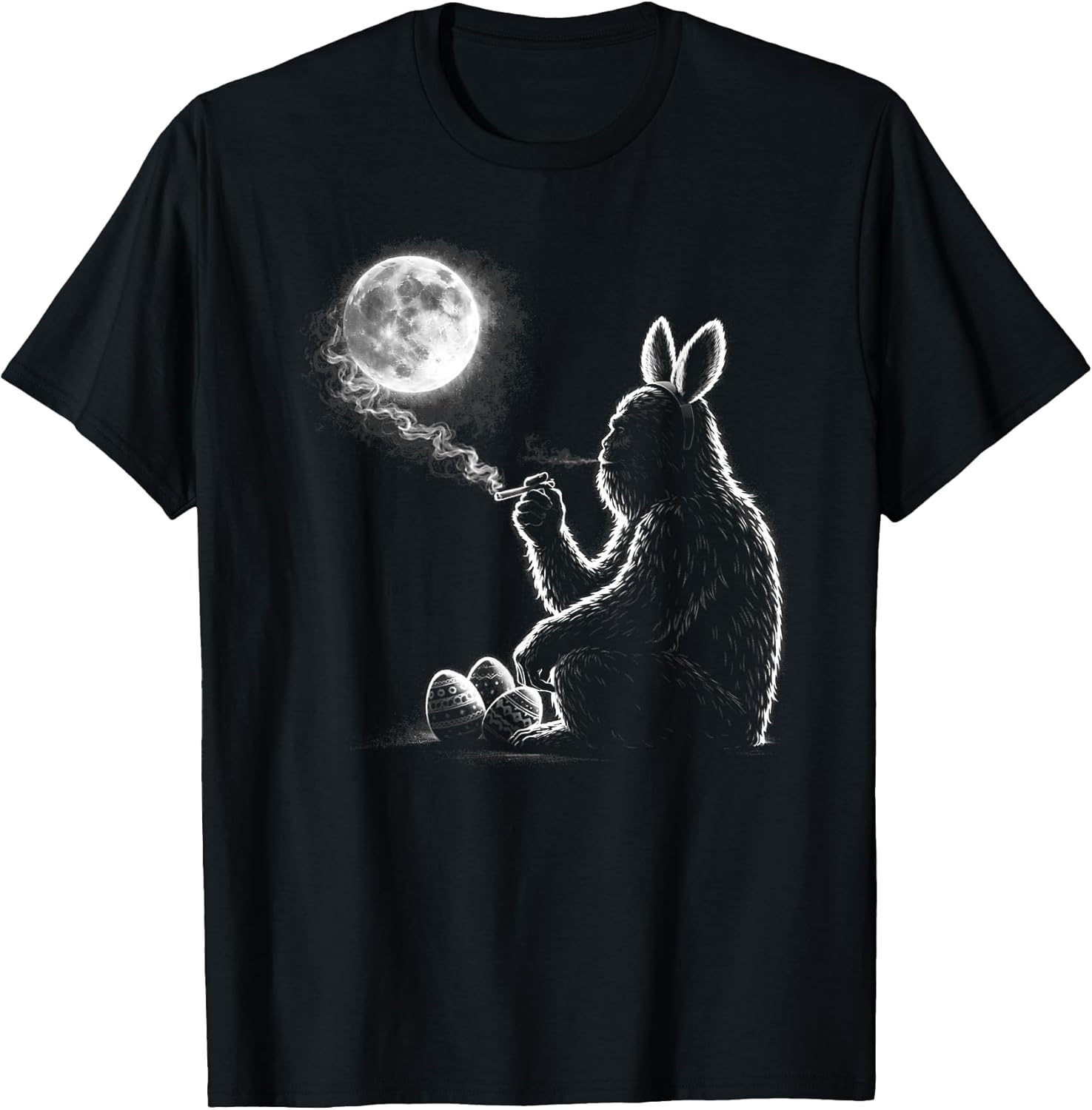 Bigfoot Sasquatch Easter Adult Humor Sleep Shirt Unisex T-shirt, Sweatshirt, Hoodie, Long Sleeve Tee - T-Shirt, Sweatshirt, Hoodie