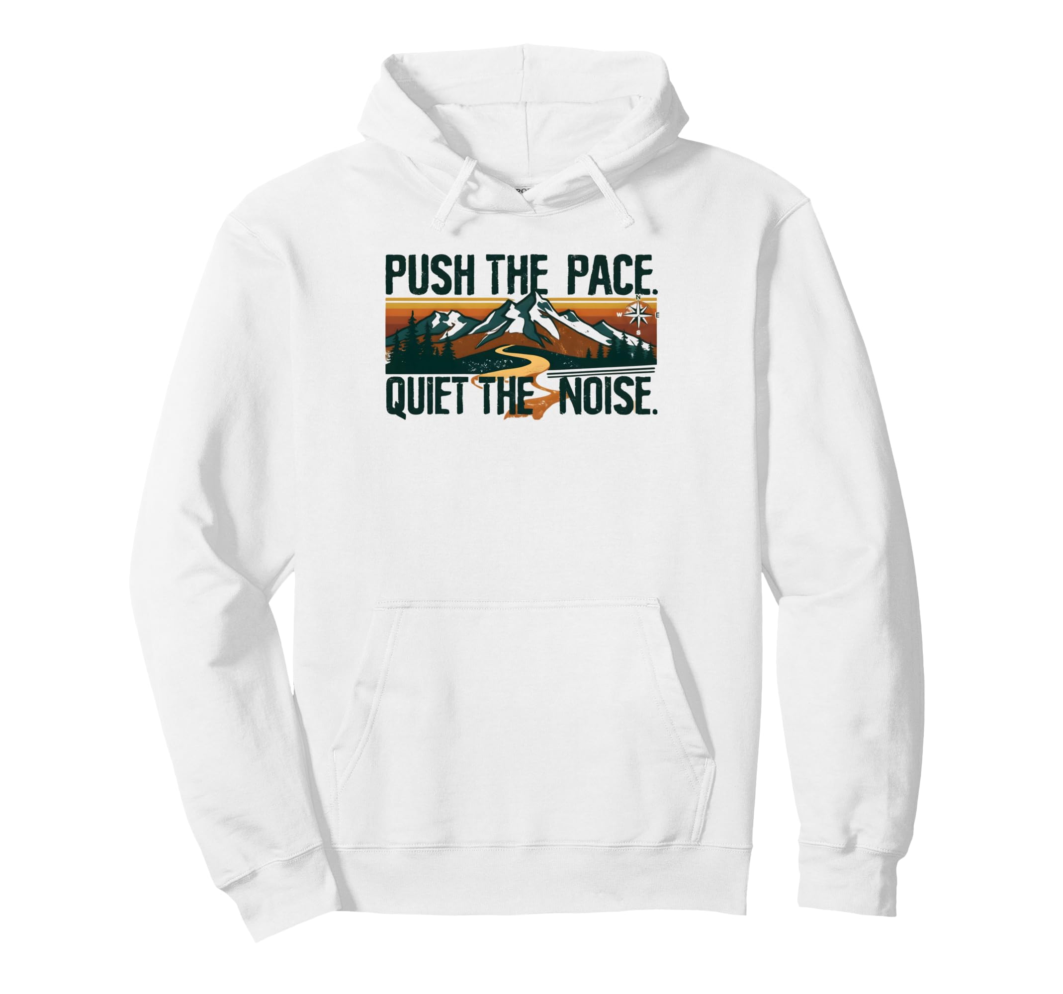 Quiet Noise Is Outdoor Hiking Hoodie - Custom Art Print Men Women - T-Shirt, Sweatshirt, Hoodie