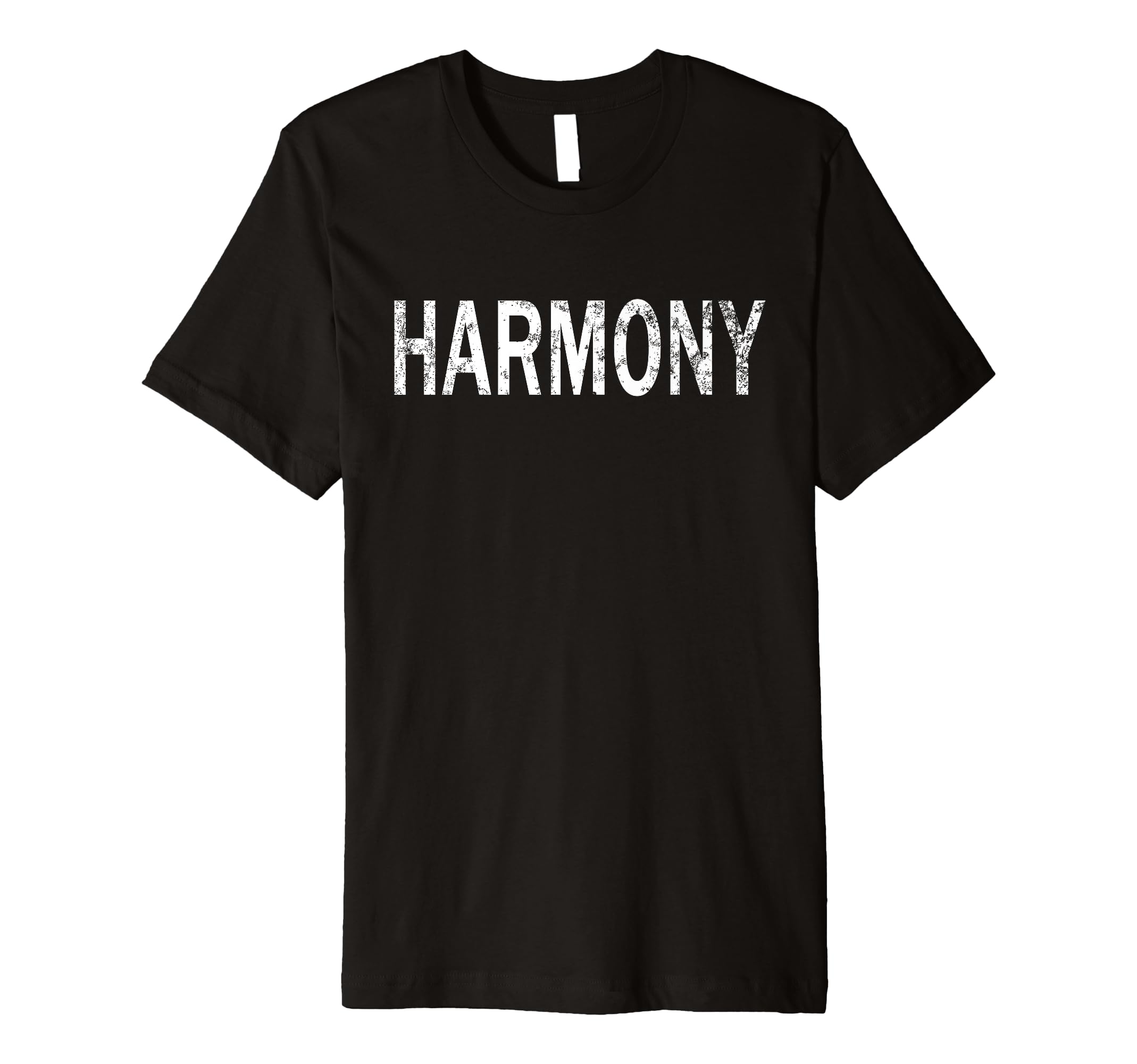 Harmony Distressed Mindfulness T-Shirt - Minimalist Print for Adults - T-Shirt, Sweatshirt, Hoodie